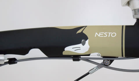 ネコ好きのための折りたたみ自転車「Kocka」。NESTOが発売