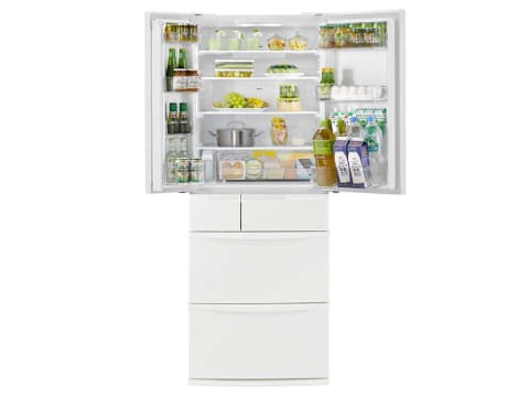 パナソニック、野菜室/冷凍室の奥のものまで取り出しやすい