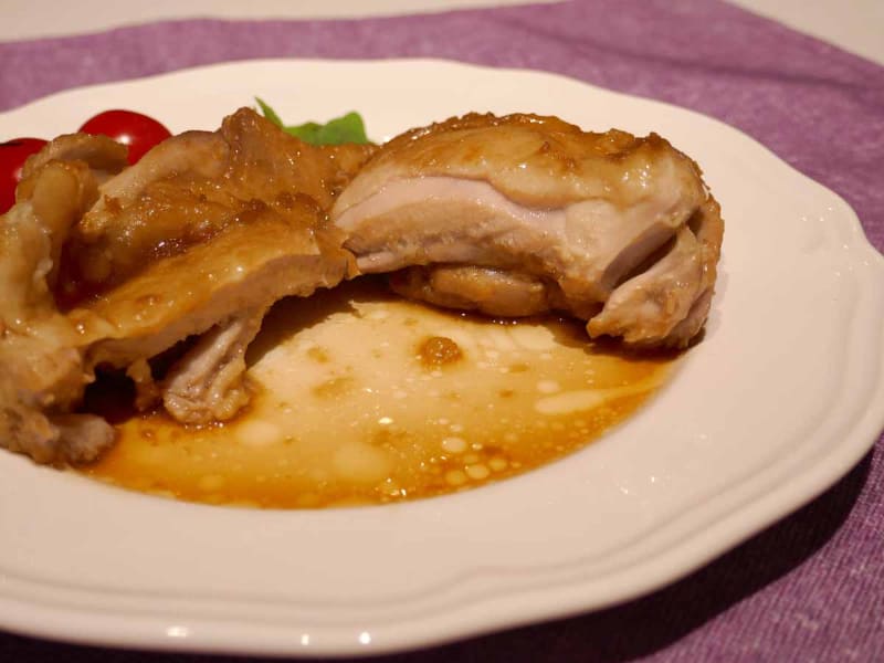 火を通しすぎるとかたくなる鶏肉も、プリプリでジューシー