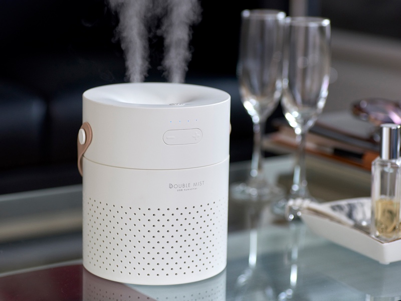 場所を問わず使えるコードレス加湿器