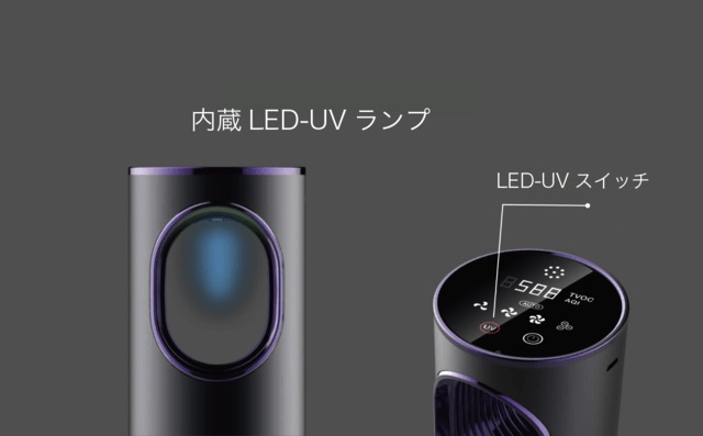 LED-UVを搭載