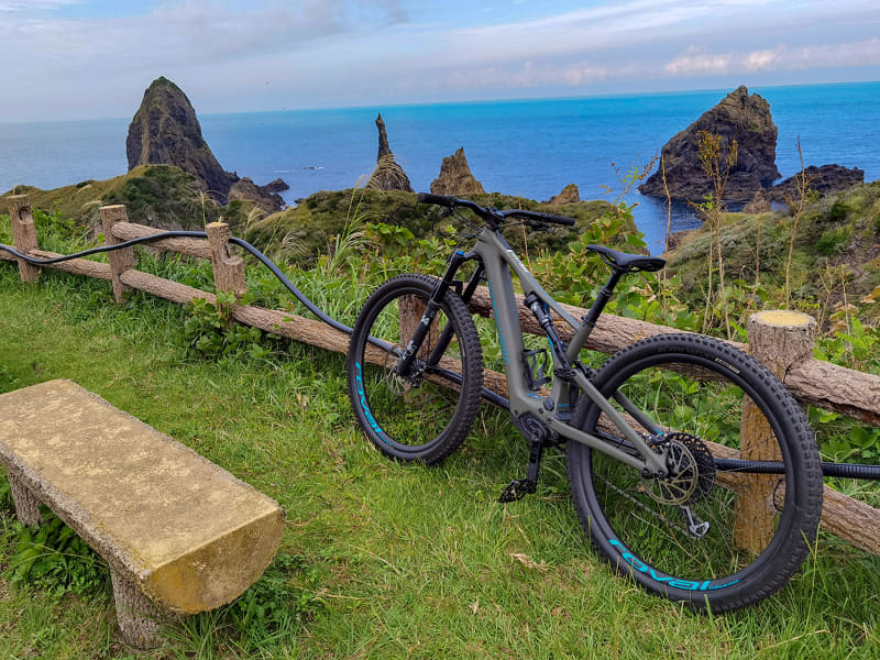 到着。ここからは徒歩で下ります