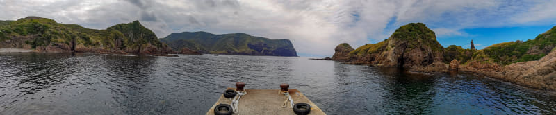 周辺をパノラマで撮ってみました