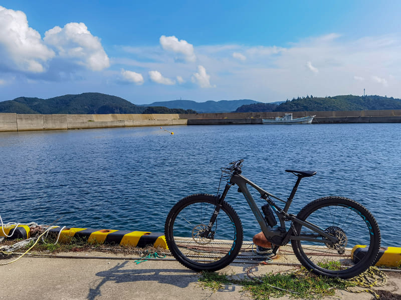 その後も美しい海を満喫しながら走る