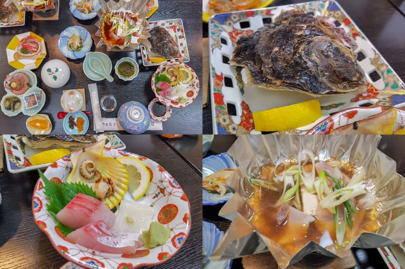 この日も美味な海鮮三昧!! 牛見たから魚料理でよかった