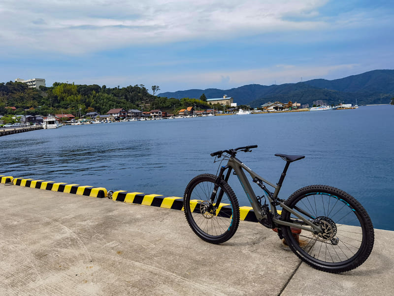 港に戻る頃には青空に