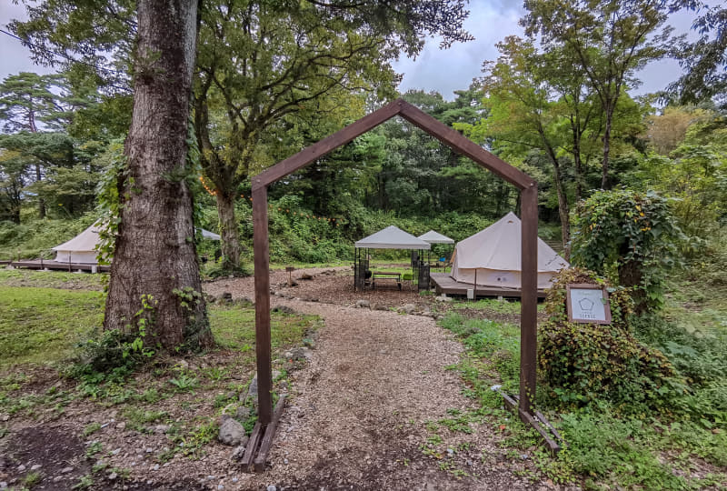 グランピングテントゾーン