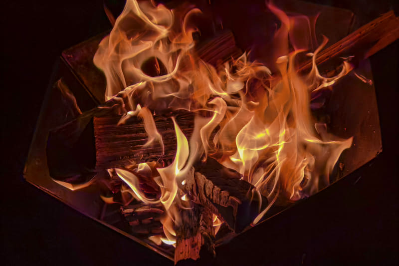 焚き火もできます