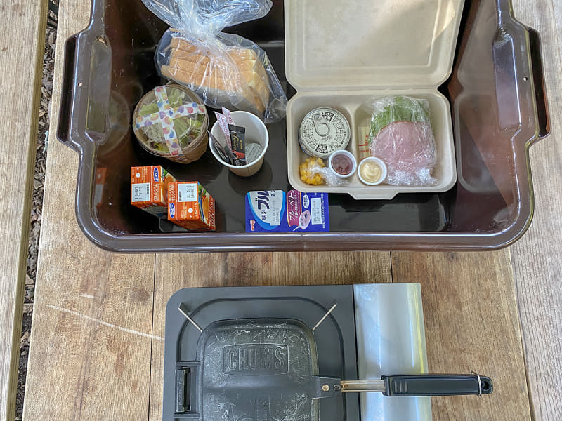 作る楽しみのあるホットサンド朝食