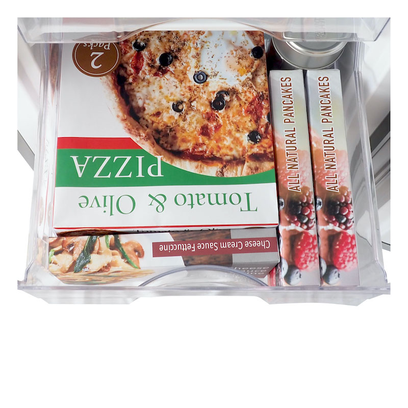 引出し式なので食材の出し入れがしやすい