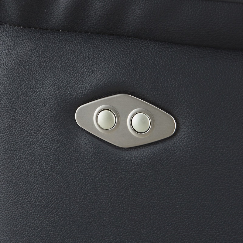 ソファ側面のボタンで操作