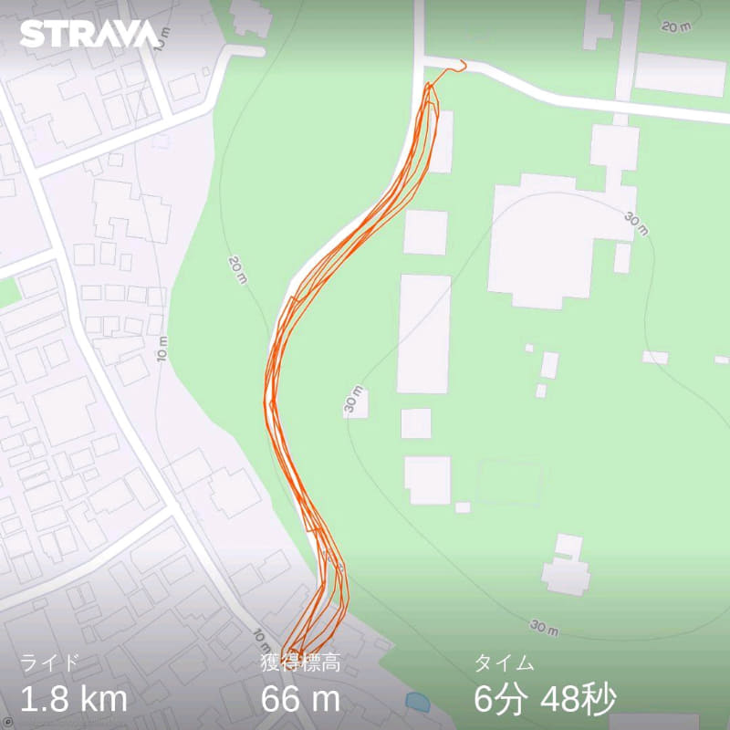 急坂を数回往復してみると……