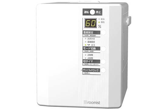 「roomist スチームファン蒸発式加湿器 SHE35SD」
