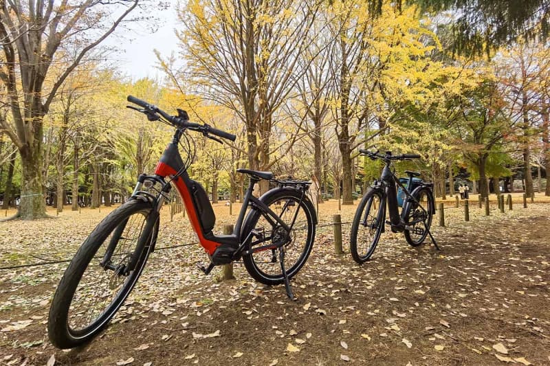 e-bikeで都内をぐるっと回ってきました