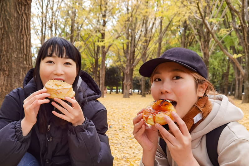 ということで、ドーナツをいただきまーす