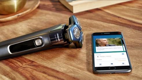 S7000シリーズは、専用アプリでシェービングプランを作成可能