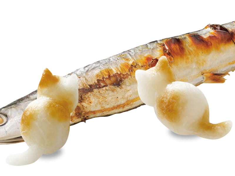 しょうゆで模様をつけてアレンジ