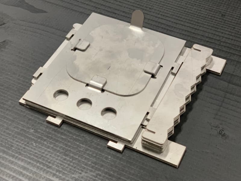 コンパクトに分解できる