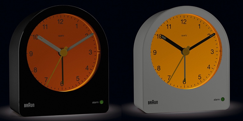 「暗闇連続バックライト」の点灯の様子