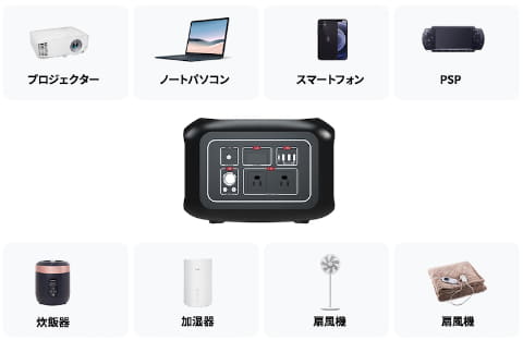 9台の機器に同時給電できる、大容量17万mAhのポータブル電源 - 家電 Watch