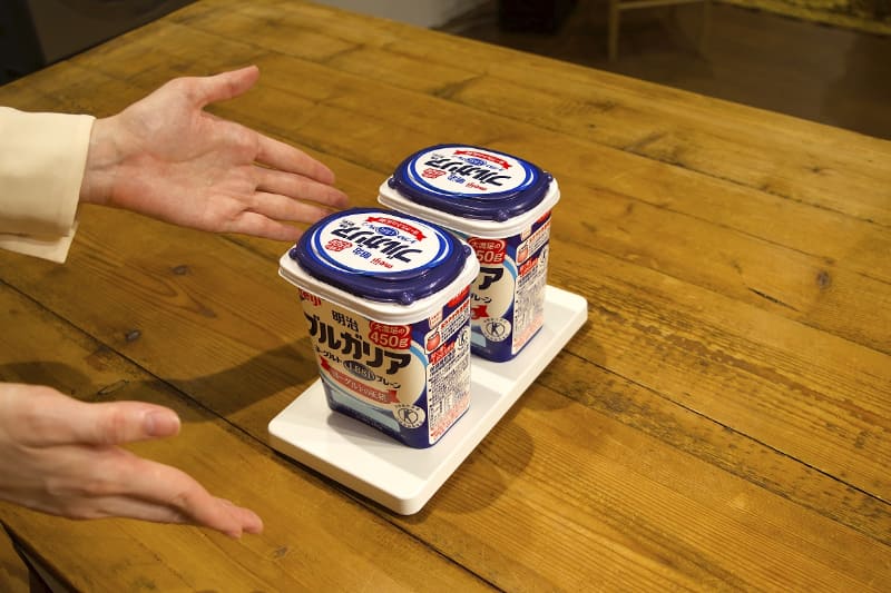 ヨーグルトなど、中が見えないパッケージの食材にもおすすめとする