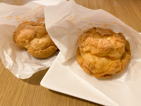 ビアードパパの「ちびっこパティシエセット」でシュークリーム