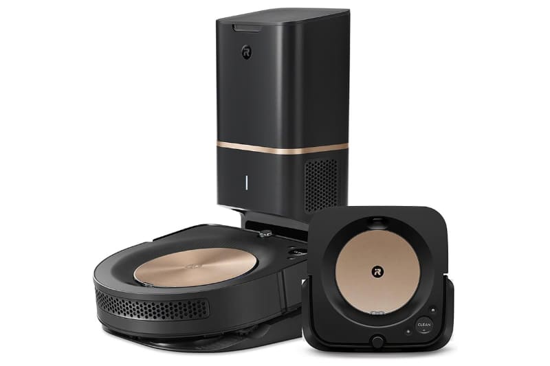 ルンバ s9に合わせたマットブラックとブロンズ基調のデザイン