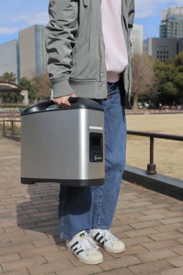 持ち運べる大きさ