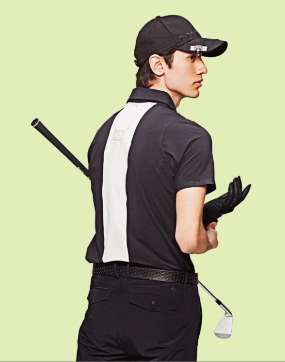 デサントが4月22日に発売するREON POCKET対応のゴルフ用ポロシャツ「g-arc REON POCKET shirt」