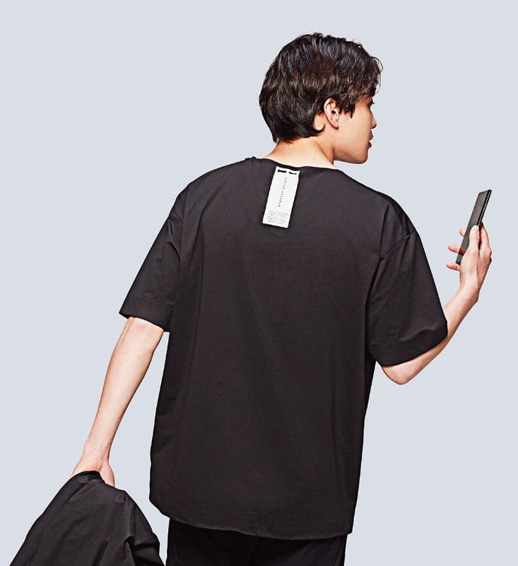 セレクトショップ/ブランドのエストネーションが4月22日に予約販売開始するTシャツ「REON  POCKET Boat Neck Tee」