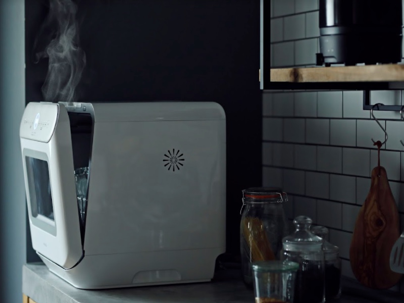 洗浄後に自動でドアが開く「オートオープン」機能を搭載