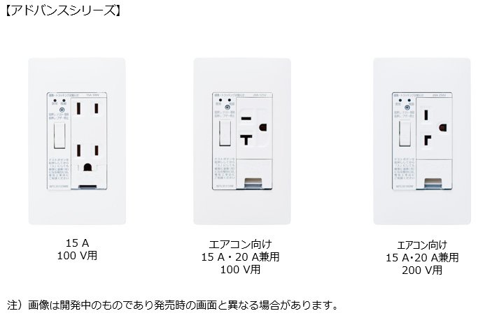 感熱・トラッキングお知らせコンセント