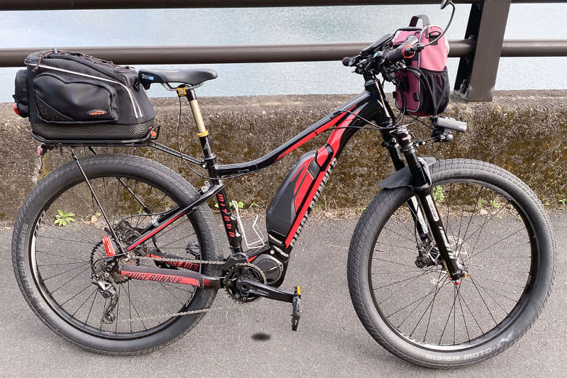 オイル漏れの雰囲気を加工してみました。こんな感じで、ドライブユニットの真下にオイルがたれていました。写真は屋外ですが、オイル漏れ現場は玄関内です。恐らくドライブユニットからオイルが漏れているのだろう……と思ってドライブユニットの下部に手で触れてみたら、手にオイルが付着。室内だし、このオイルがたれた跡は、やはりドライブユニットからのオイル漏れ?