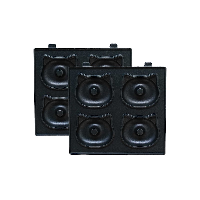 別売りの猫型ドーナツプレート