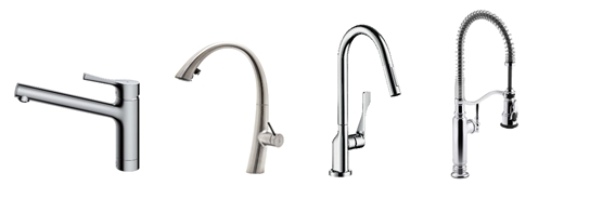 さまざまな水栓に対応