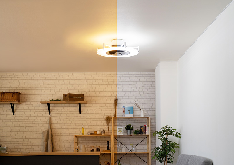 調光/調色機能を備える