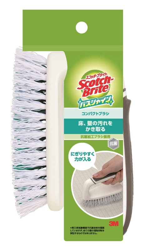 スコッチ・ブライト バスシャイン コンパクトブラシ