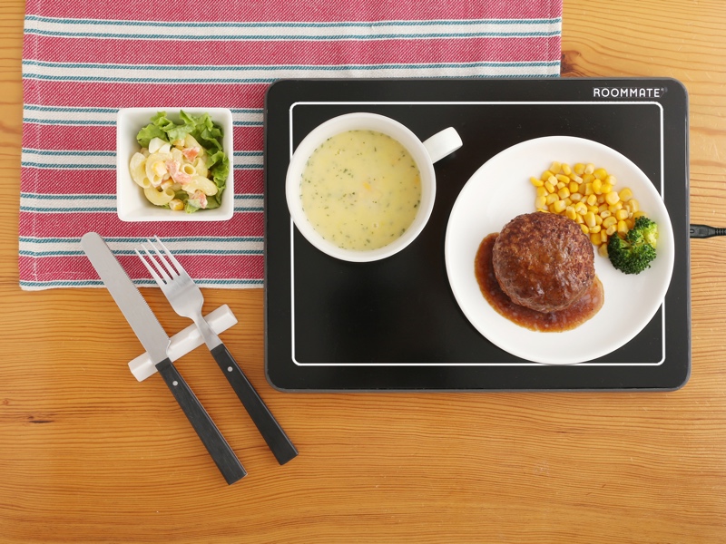 最後まで温かい料理を楽しめる