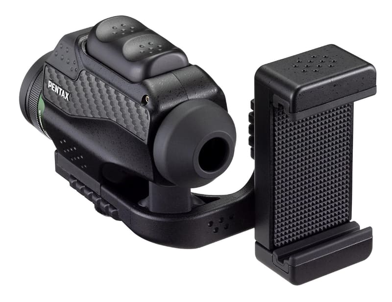 スマートフォンアダプター装着時