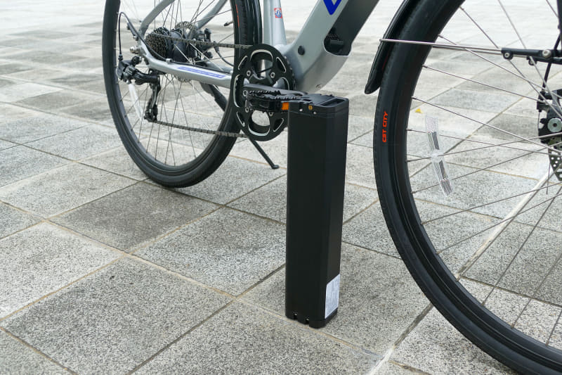 バッテリーを外したところ