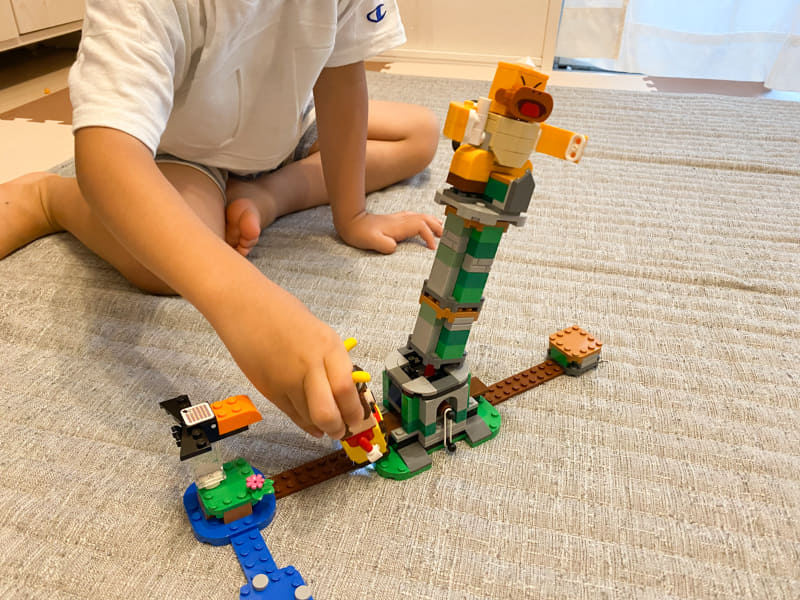 できた! グラグラが楽しい