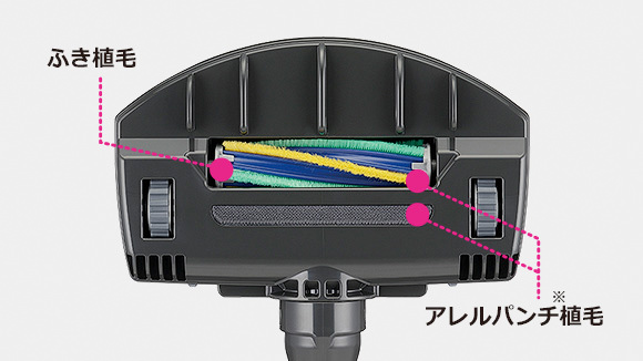 アレルパンチふとんクリーンブラシ