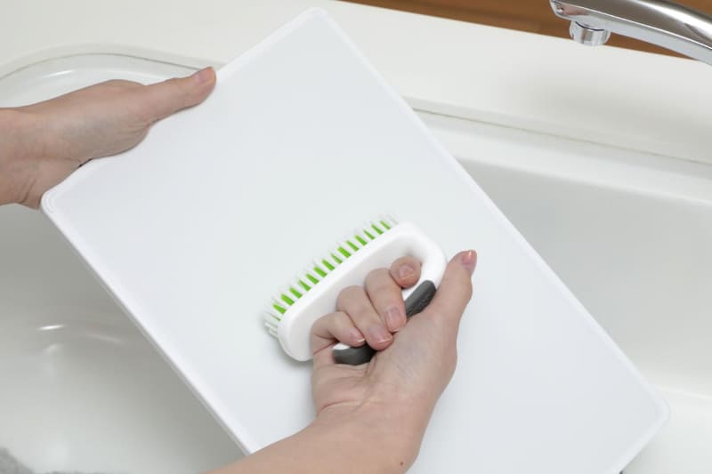 広い面を洗える