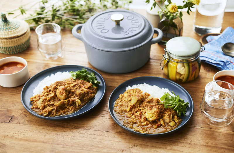 鋳物ホーローポットで無水調理できる