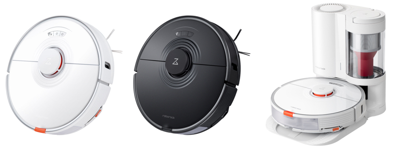 自動ゴミ収集機が付属するモデルがRoborock S7+、付属しないモデルがRoborock S7