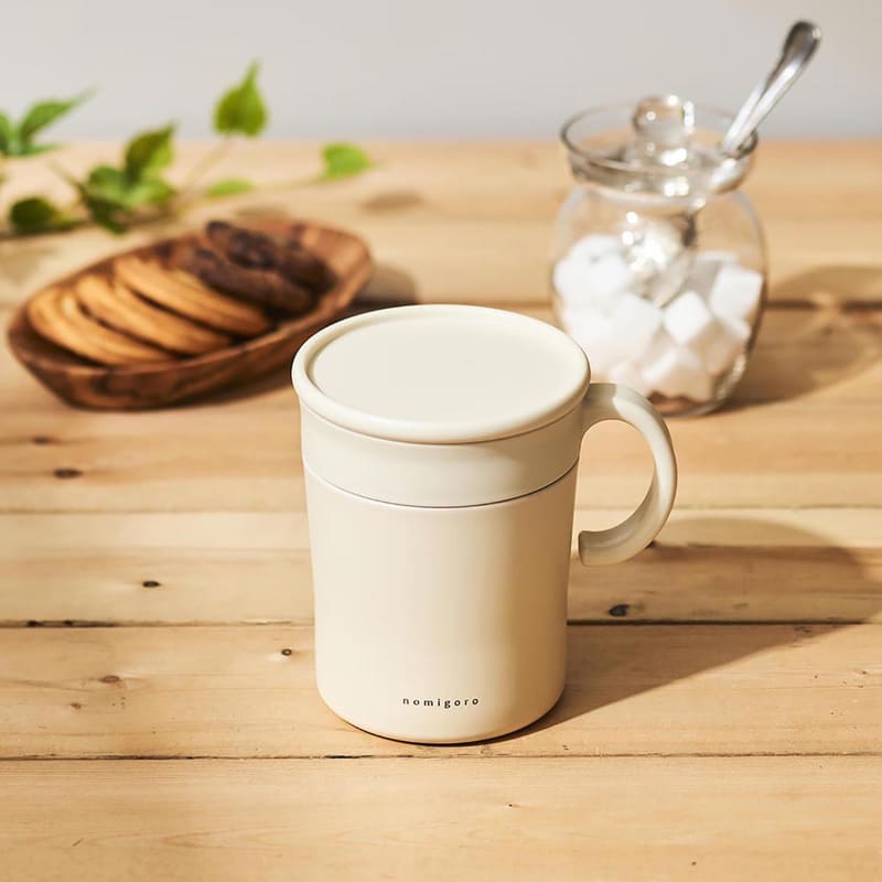 インスタントコーヒーを美味しい黄金比でつくるマグカップ CM280 ホワイト