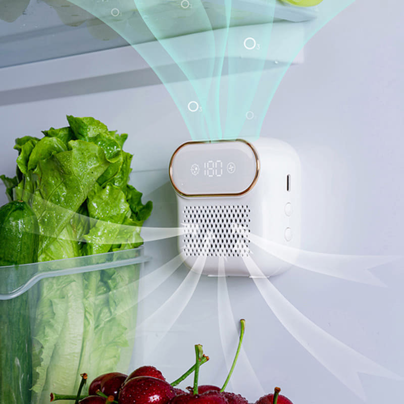 冷蔵庫の中を除菌消臭する