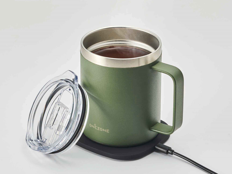 飲み物をずっと温かいまま楽しめるマグカップ