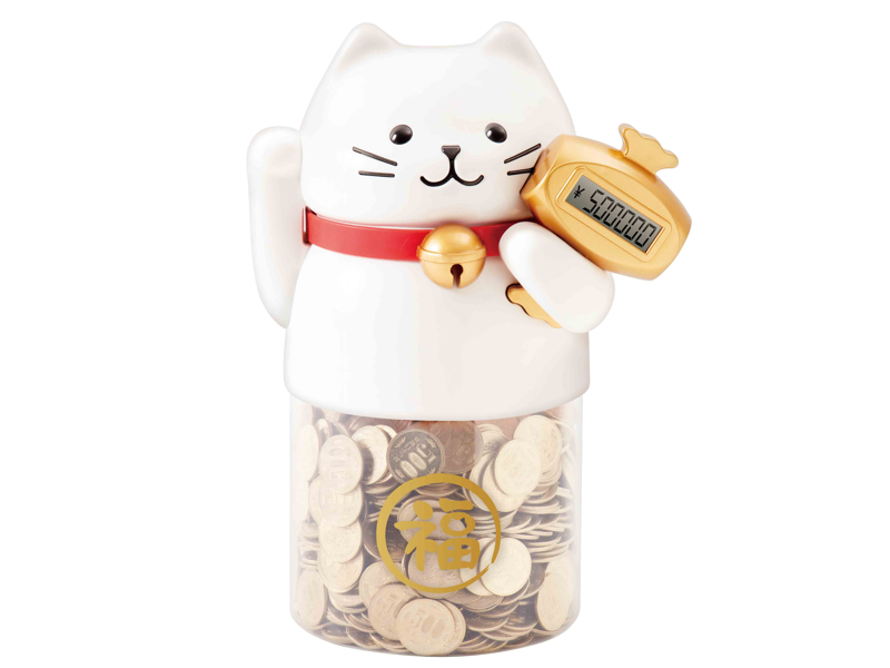 招き猫カウントバンク