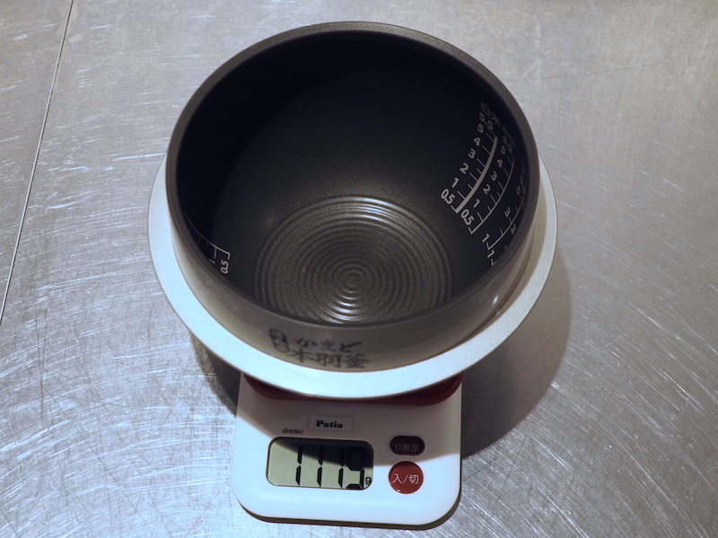 東芝：1,119g
